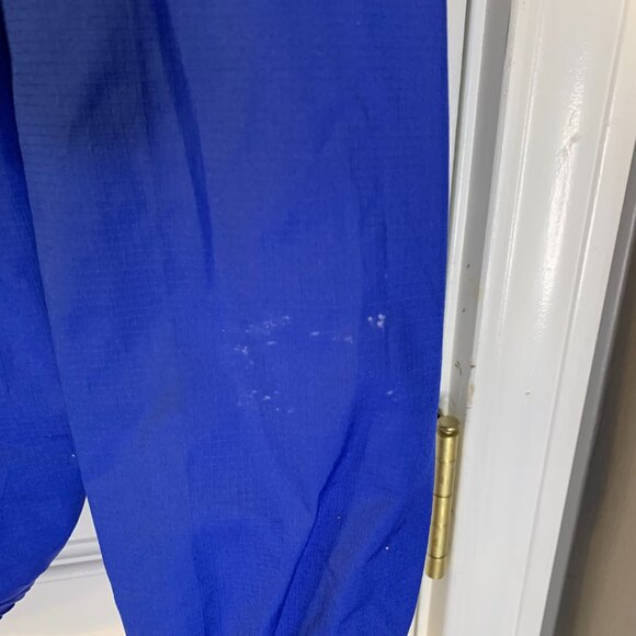 Canari Men's Cycling Jacket Size M Blue Droptail Full Zip Biovent Windbreaker - Picture 10 of 10